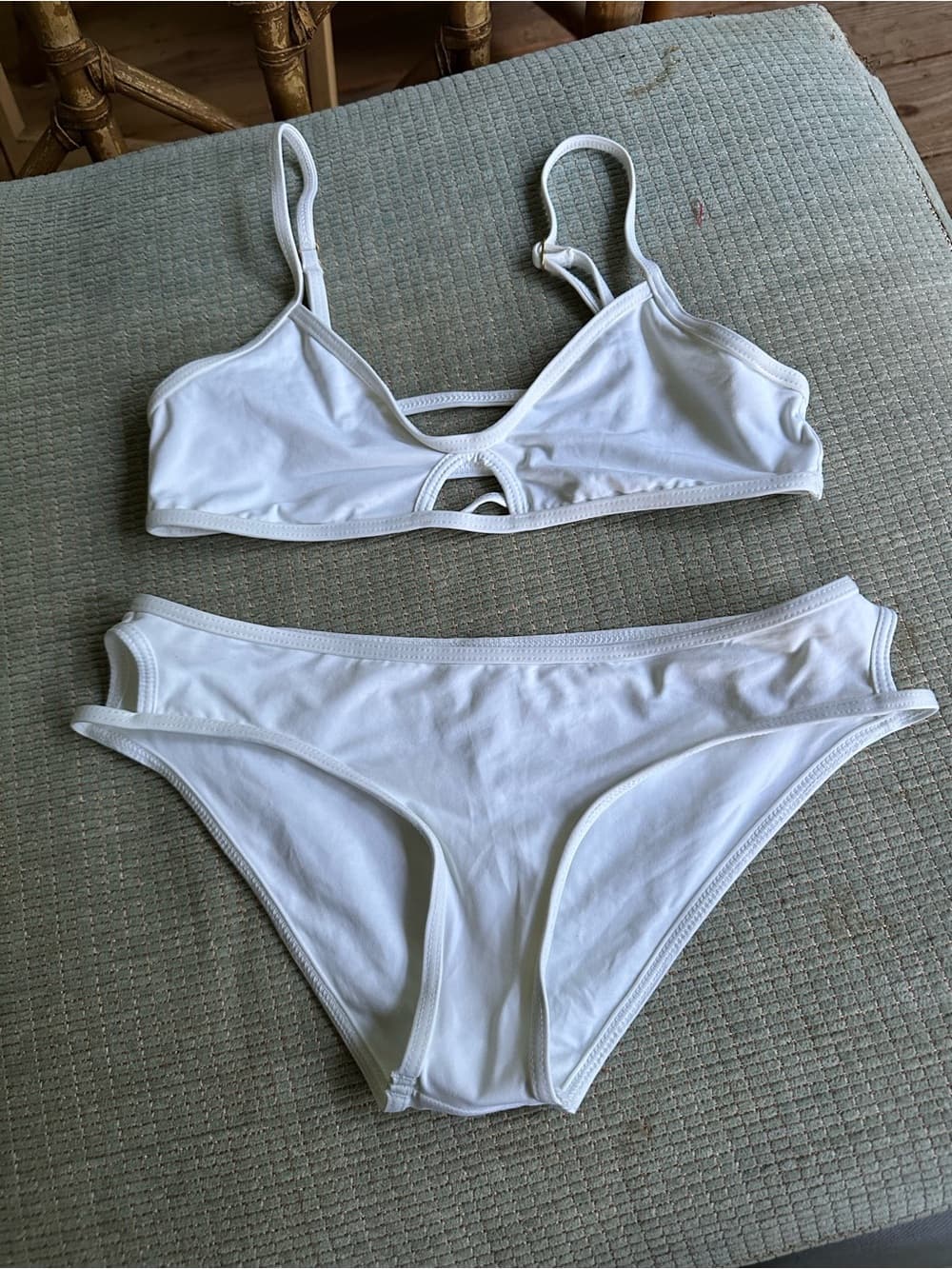 New without tags L*Space bikini set white small