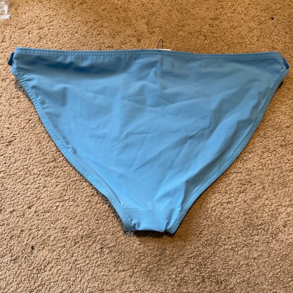 NWT Orlebar Brown buckle accent bikini bottoms blue - Thumbnail 4
