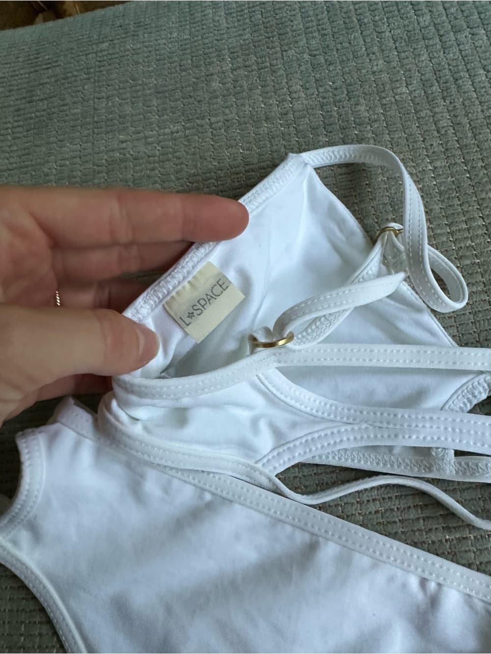 New without tags L*Space bikini set white small - Thumbnail 4