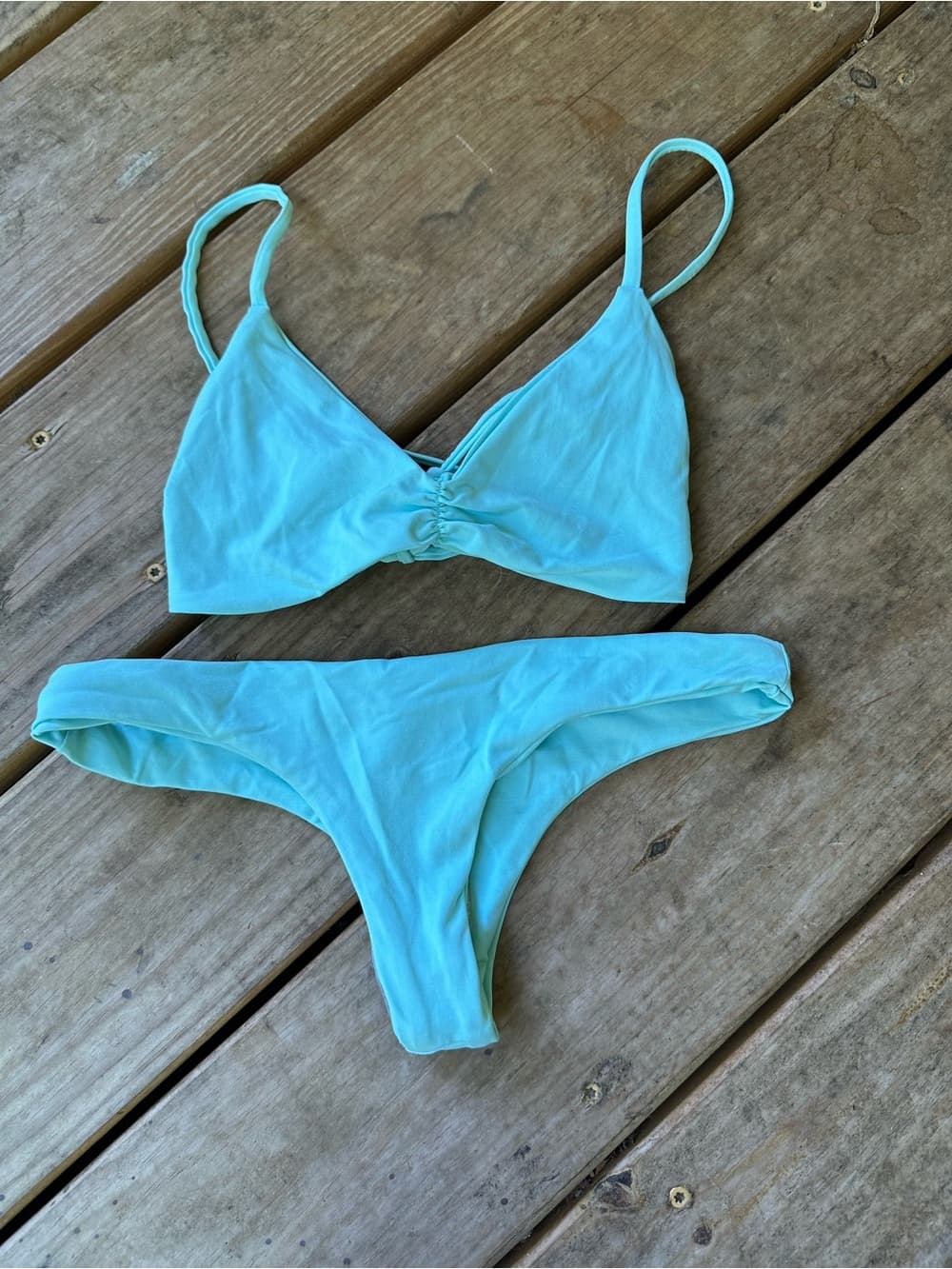 NWOT L*Space bikini set seafoam