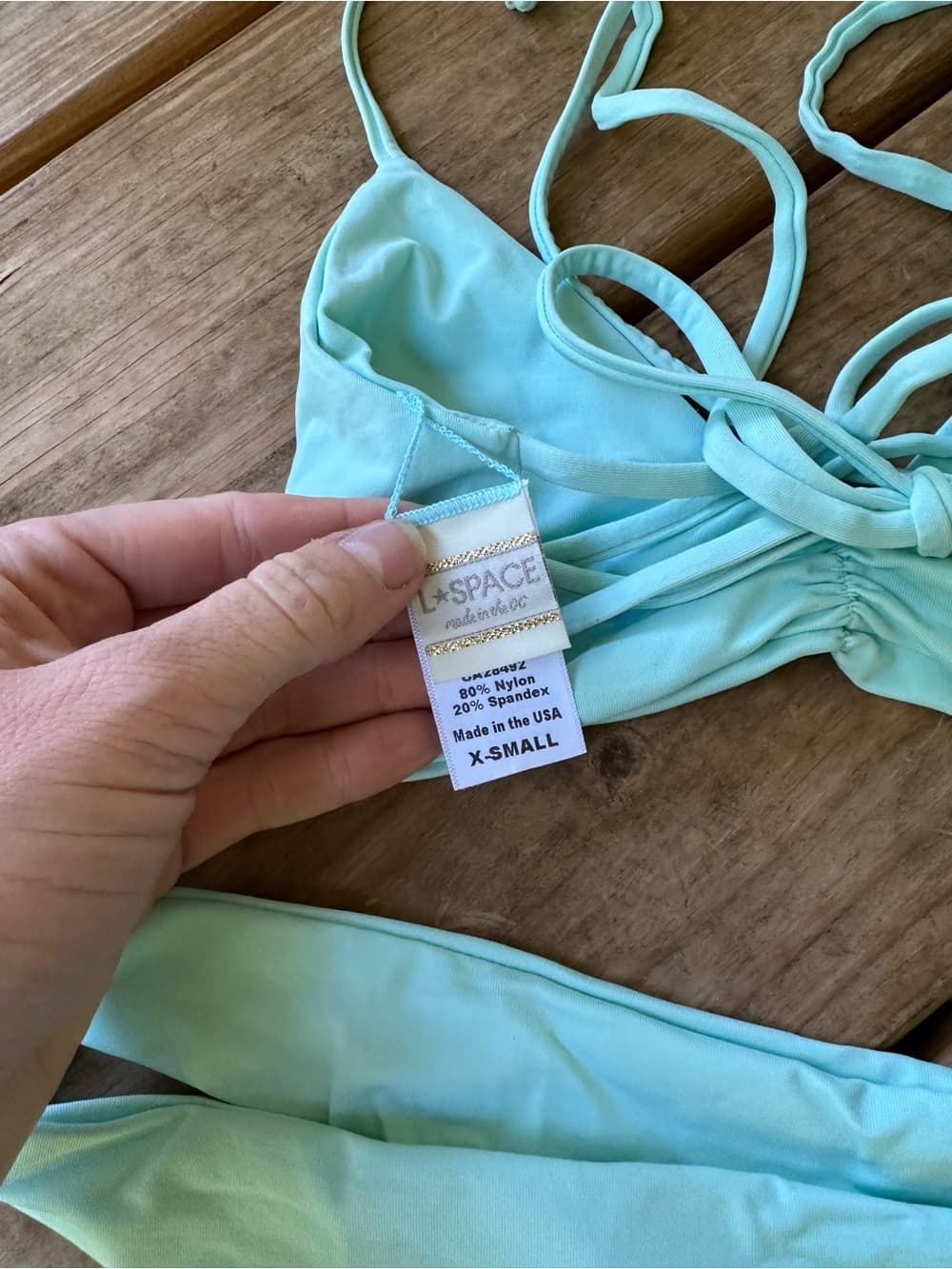 NWOT L*Space bikini set seafoam - Thumbnail 3