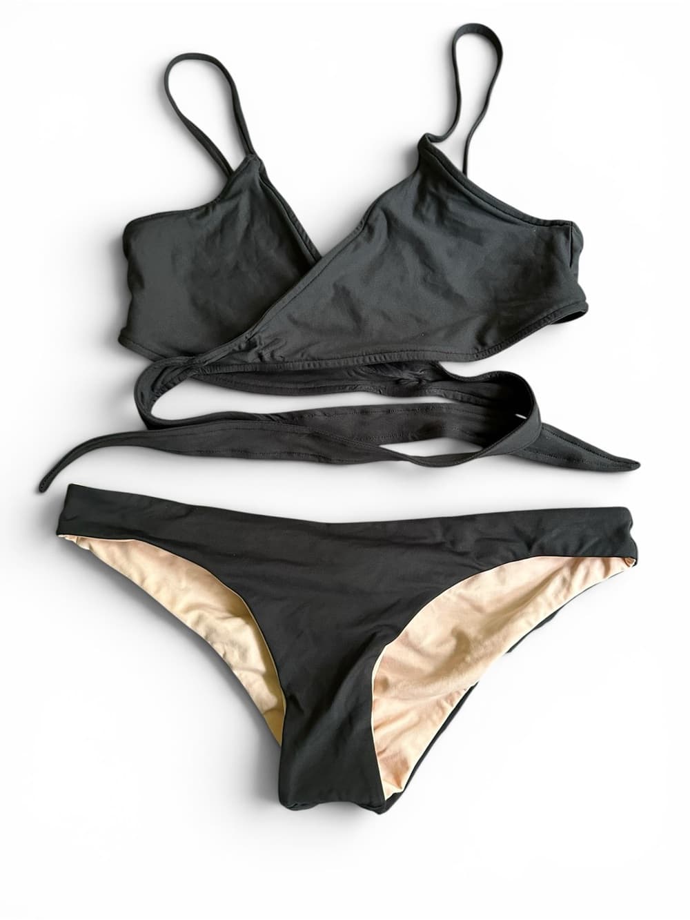 NWOT L*Space Chloe bikini set grey extra small - Thumbnail 4