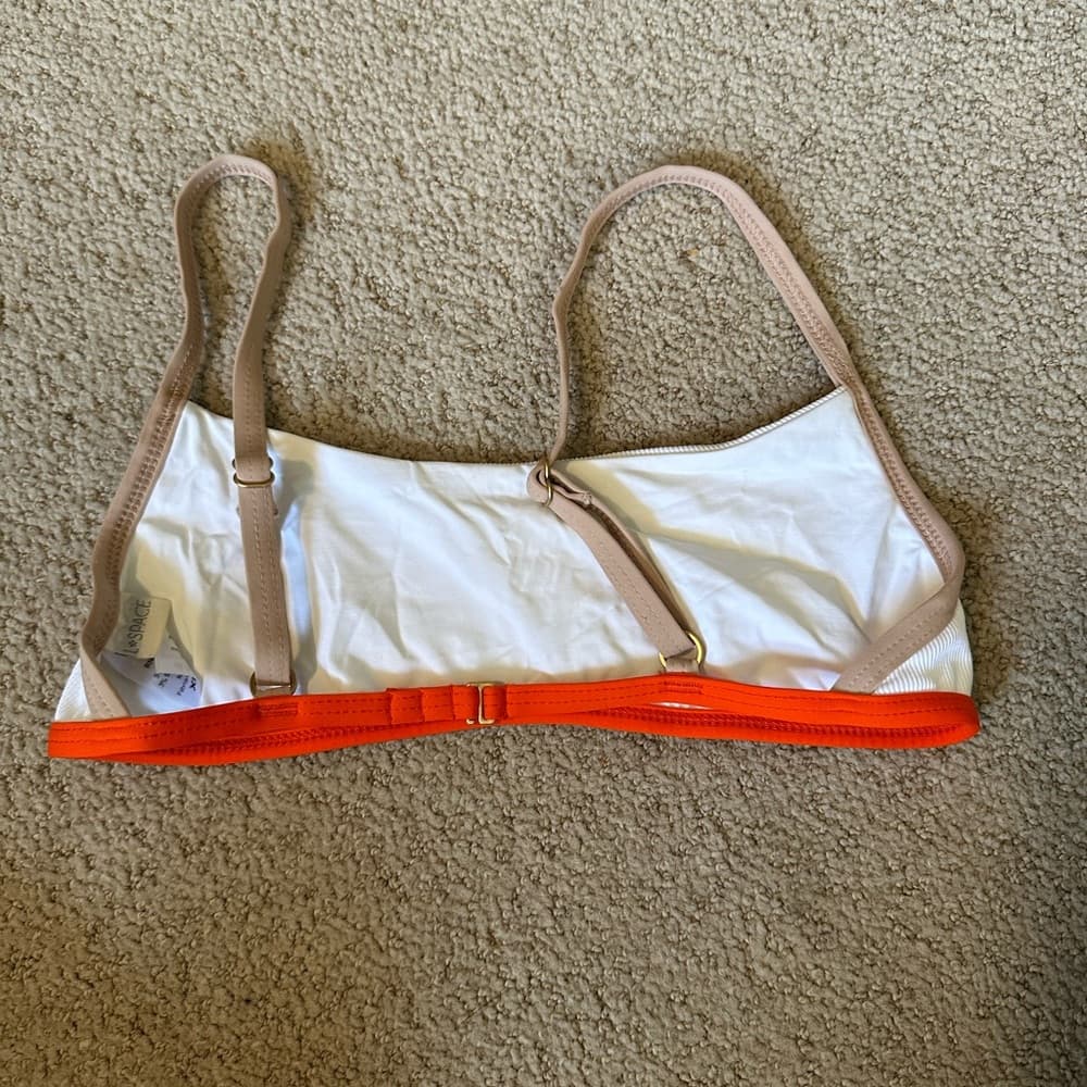 NWOT L*Space Gemma ribbed bikini top - Thumbnail 2