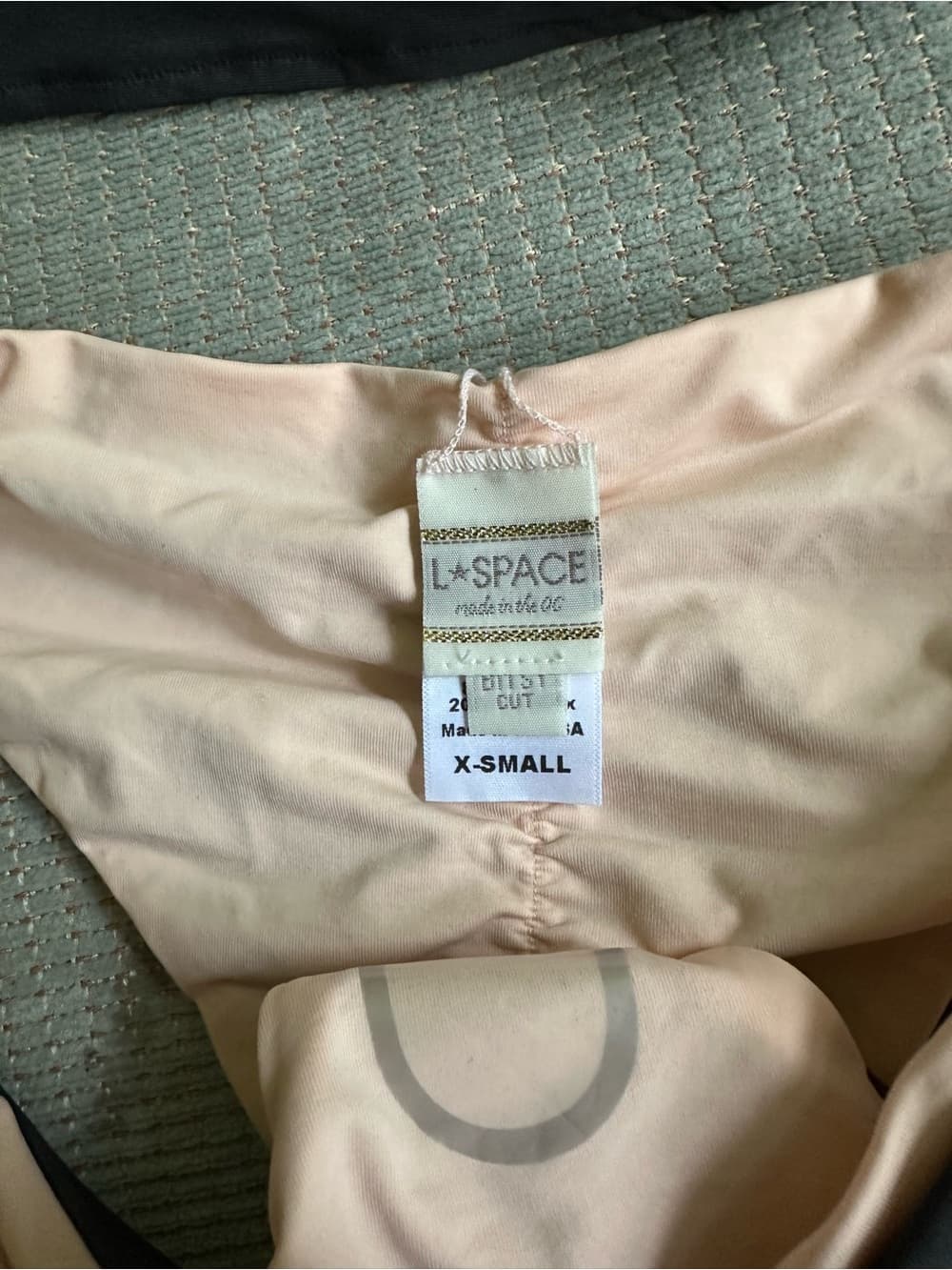 NWOT L*Space Chloe bikini set grey extra small - Thumbnail 2