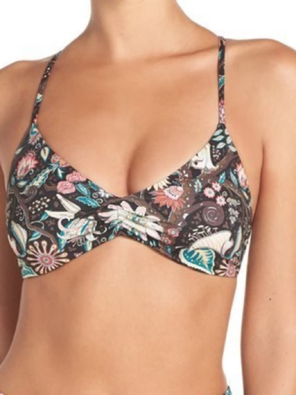 NWOT L*Space Elle Floracopa bikini top - Thumbnail 4