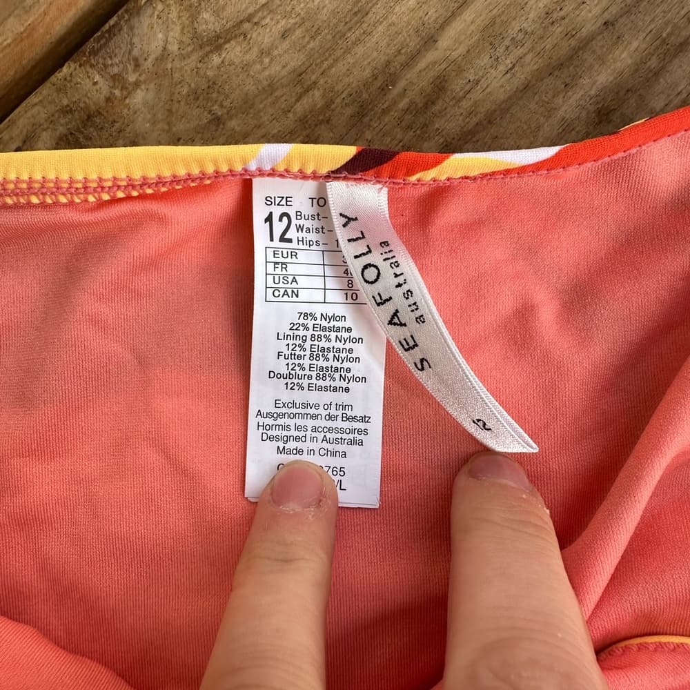 NWOT Seafolly copy cut bikini bottoms - Thumbnail 3