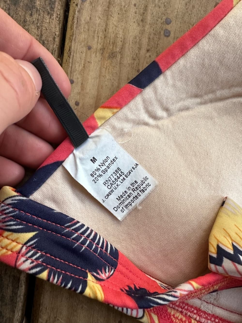 J. Crew floral bikini tops - Thumbnail 4