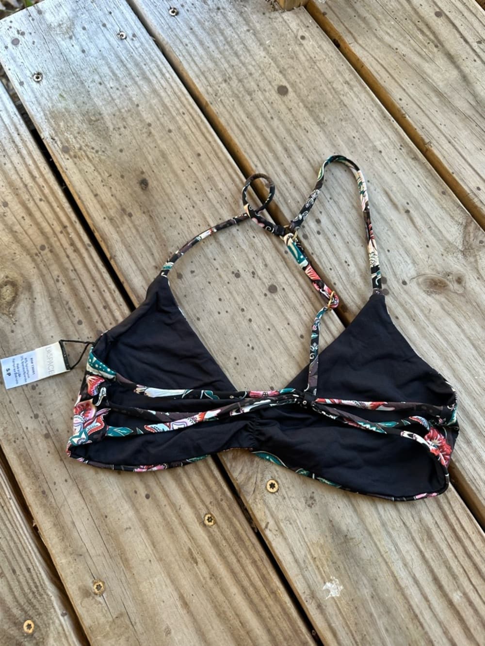 NWOT L*Space Elle Floracopa bikini top - Thumbnail 2