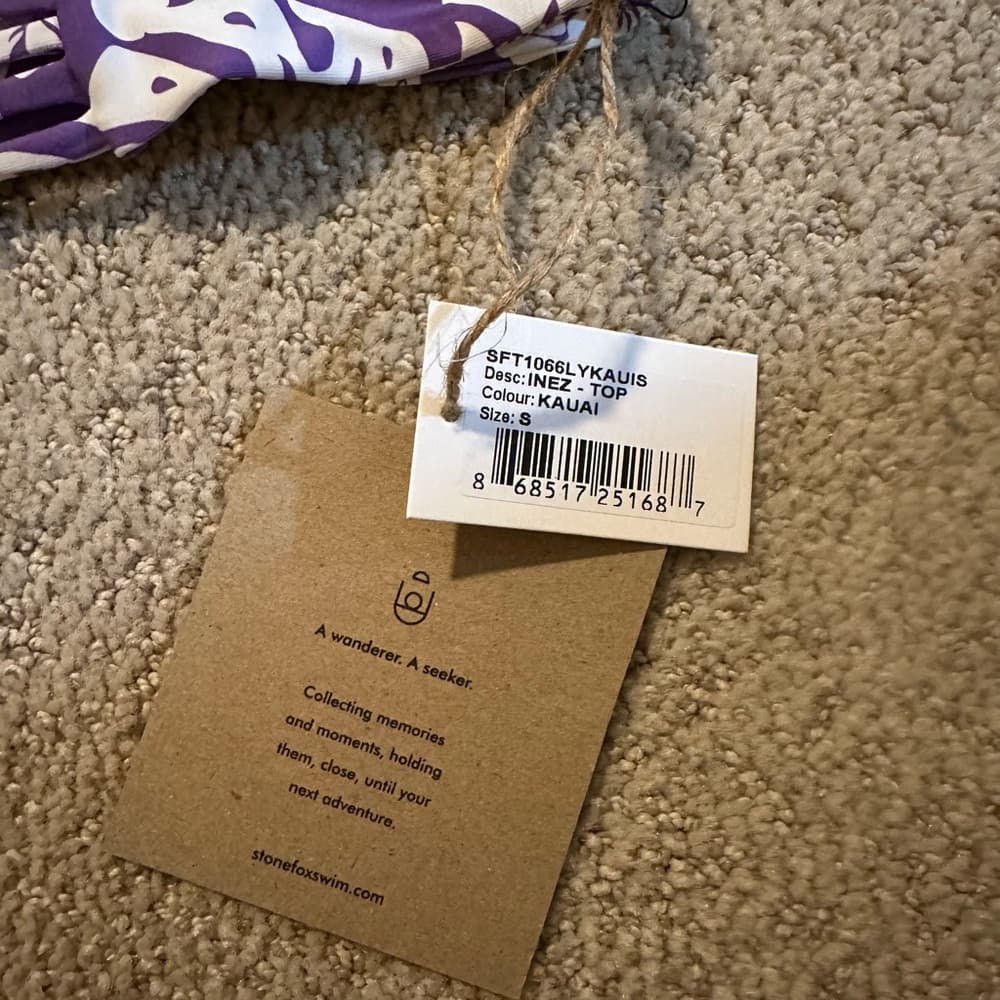 NWT Stone Fox Inez bikini top Kauai - Thumbnail 2