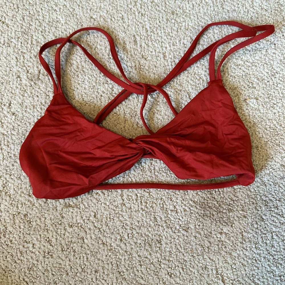 NWOT L*Space Hartley bikini top redwood - Thumbnail 2