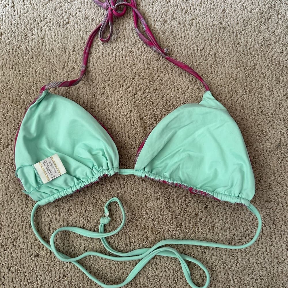 NWOT L*Space triangle bikini top - Thumbnail 2