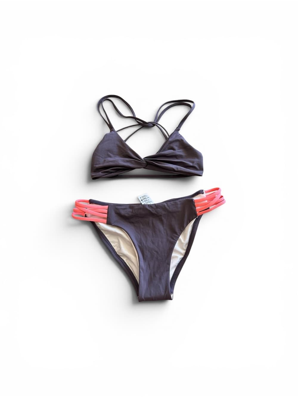 NWOT L*Space Hartley Low Down bikini set extra small - Thumbnail 4