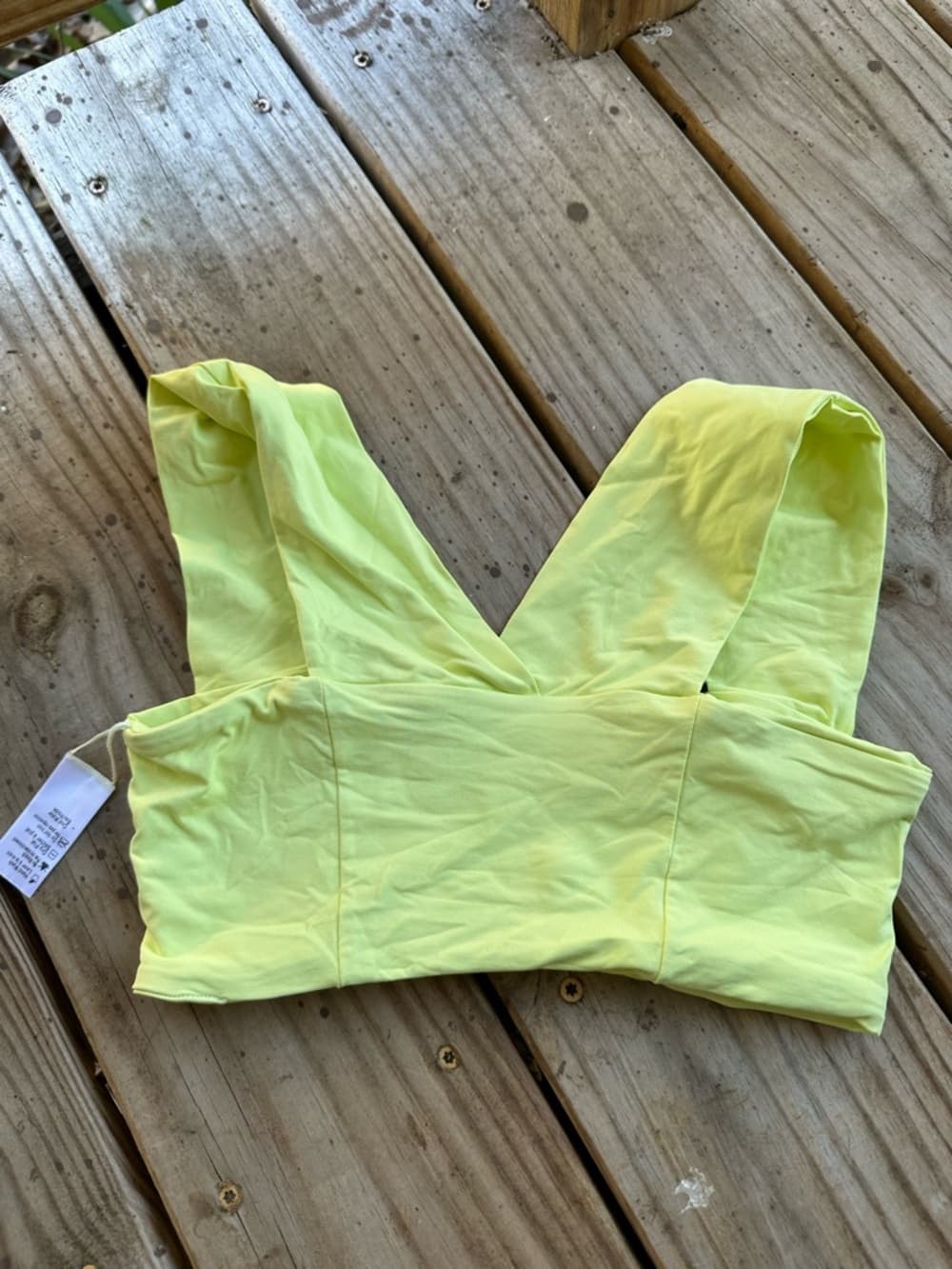 NWOT L*Space Parker bikini top Mojito - Thumbnail 2