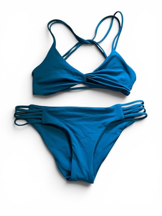 NWOT L*Space Hartley bikini set teal - Thumbnail 5