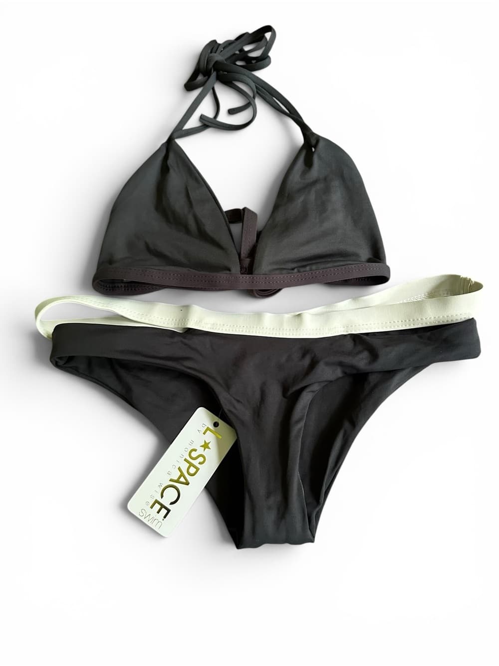 NWT L*Space bikini set grey extra small - Thumbnail 4