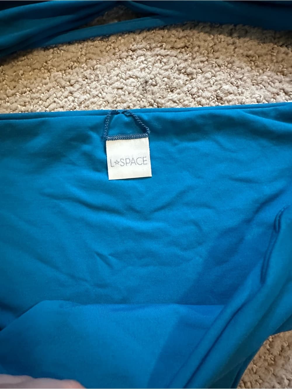 NWOT L*Space Hartley bikini set teal - Thumbnail 2