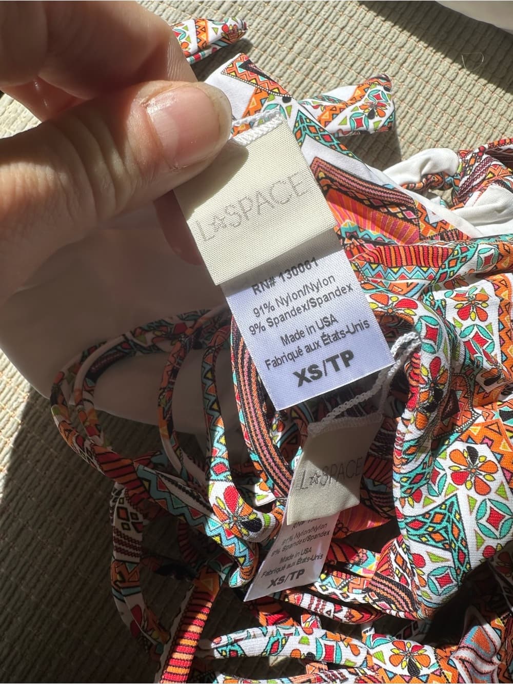 NWOT L*Space Rendezvous Hartley Monique bikini set - Thumbnail 3