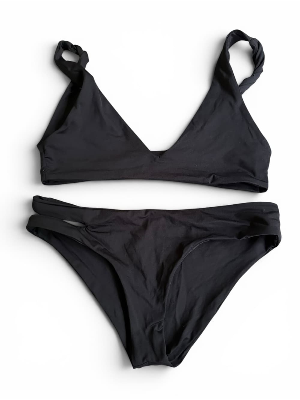 NWOT L*Space Breakers bikini set black extra small - Thumbnail 3