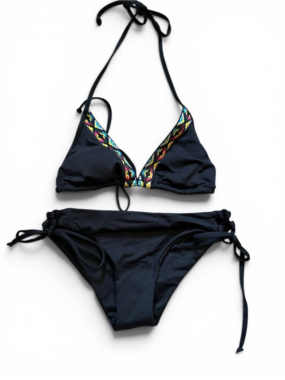 NWOT L*Space southwestern bikini set black - Thumbnail 4