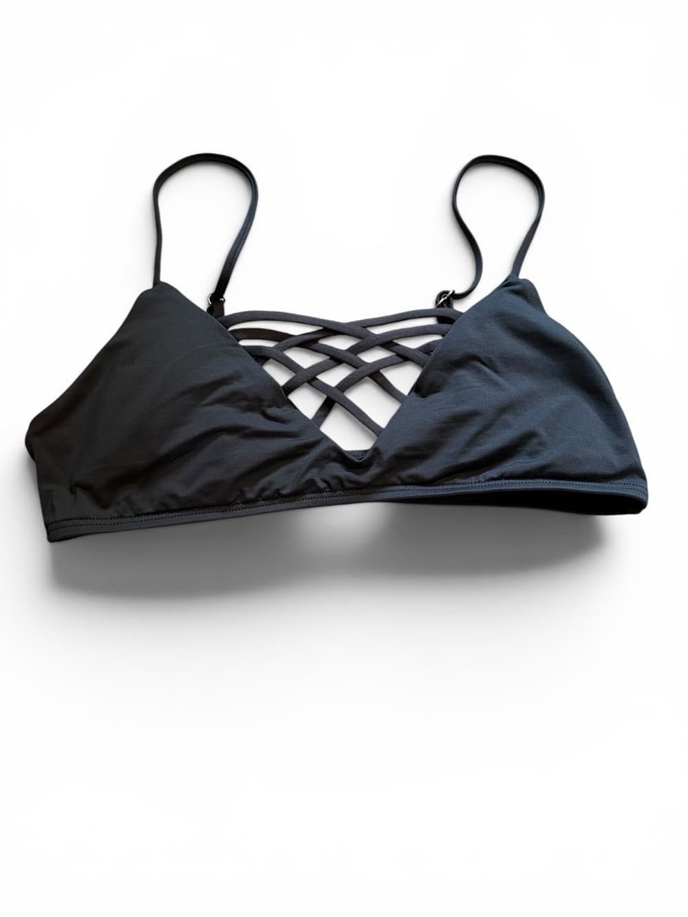 NWOT L*space Jaimie bikini top grey - Thumbnail 4