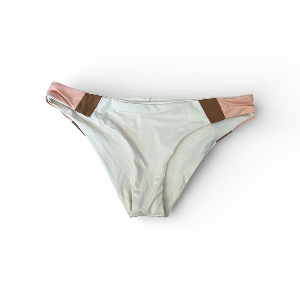 NWOT L*Space colorblock bikini bottoms small - Thumbnail 3