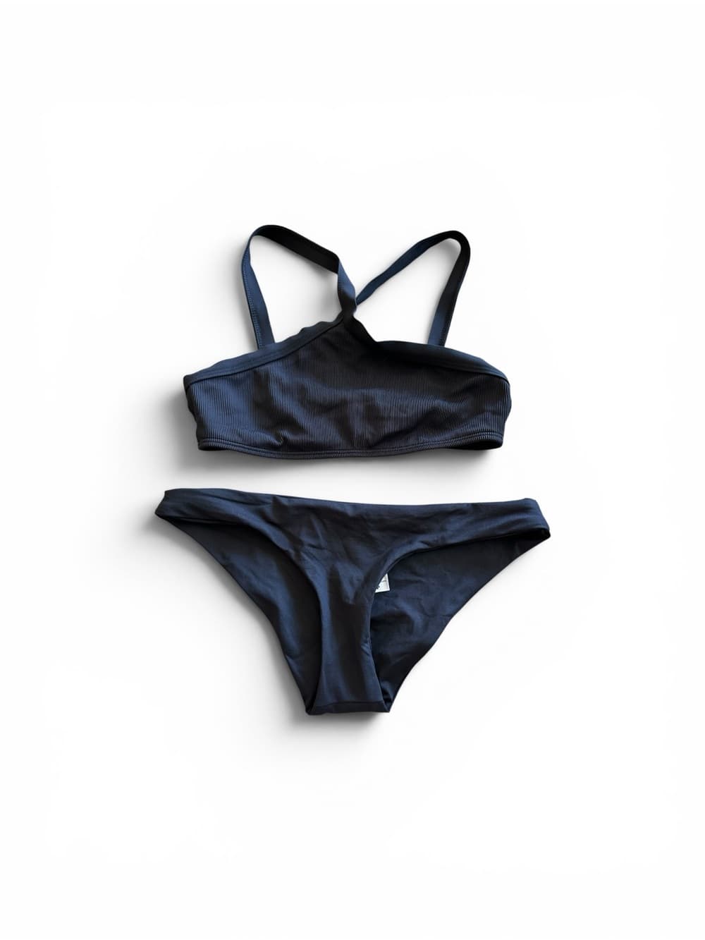 NWOT L*Space high neck bikini set black small - Thumbnail 5
