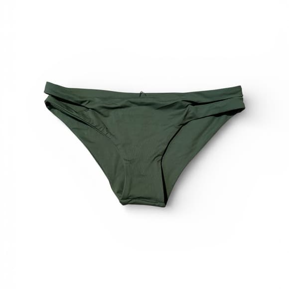NWOT L*Space cutout bikini bottoms olive - Thumbnail 4