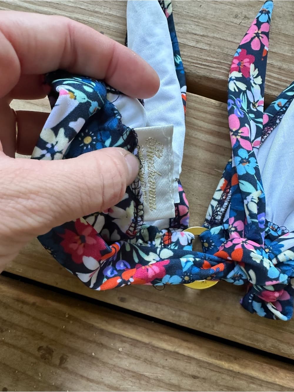 Shoshanna floral bikini top - Thumbnail 3