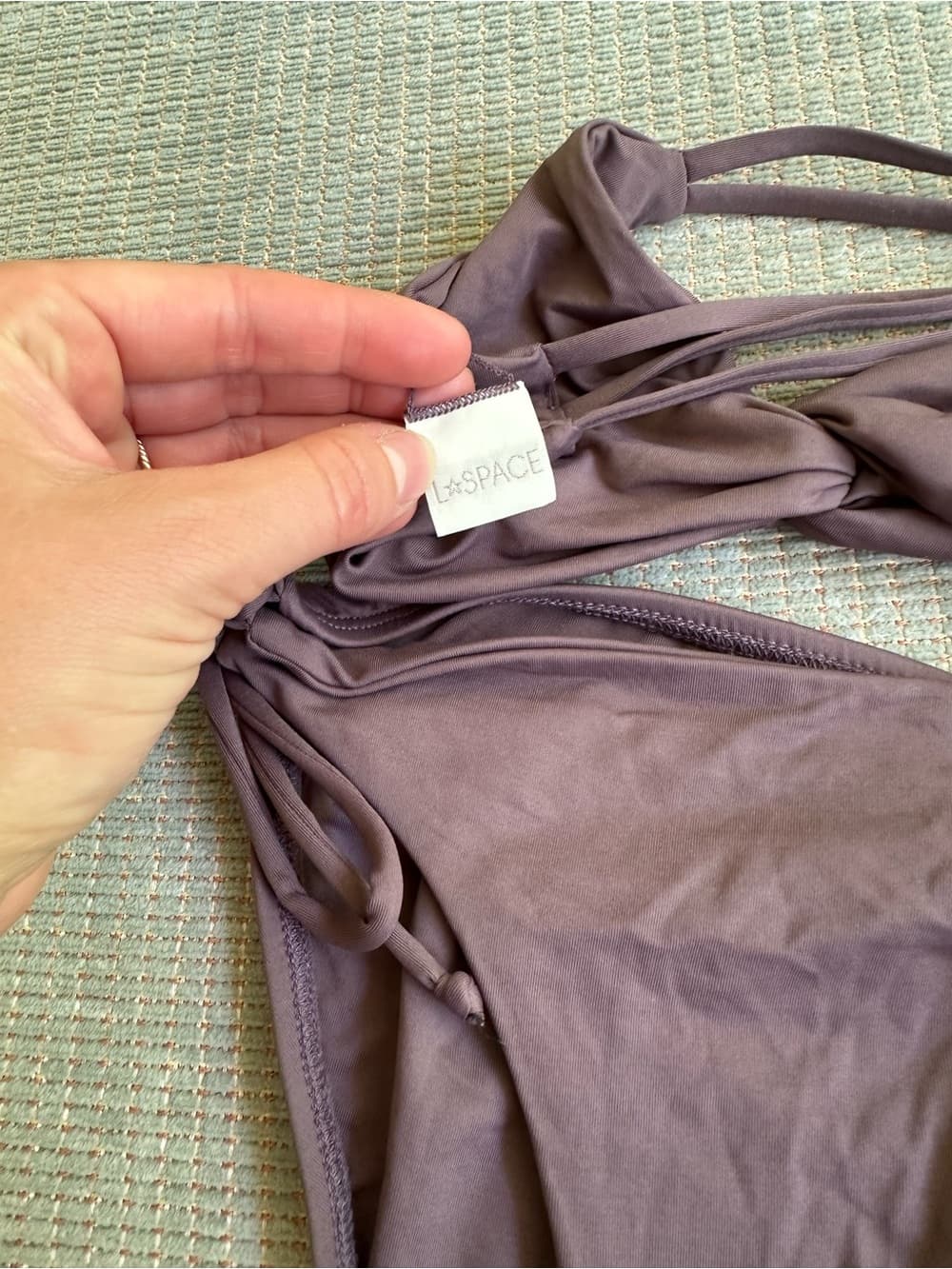 NWOT L*Space Hartley bikini set grey small - Thumbnail 2