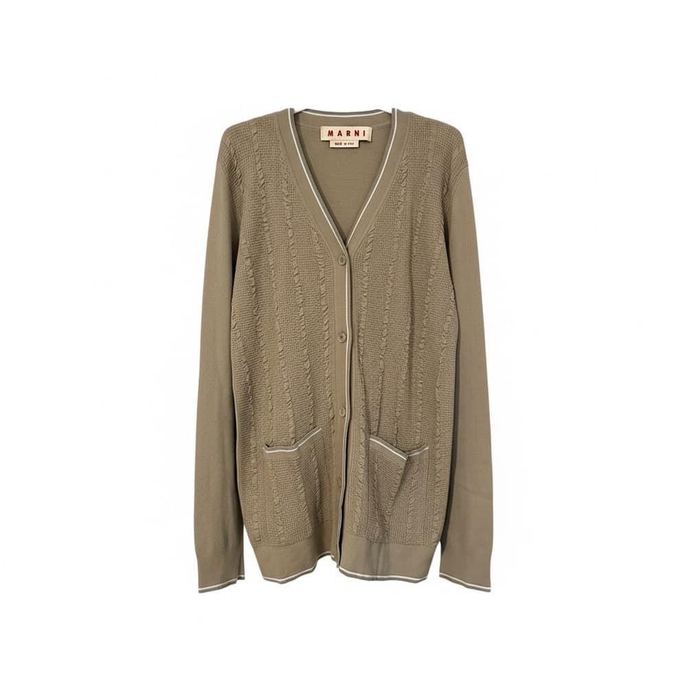 Marni cardigan tan white - Thumbnail 6