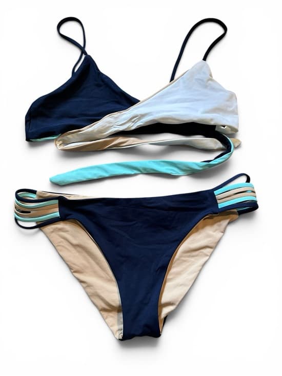 NWOT L*Space Chloe Low down bikini set large - Thumbnail 5