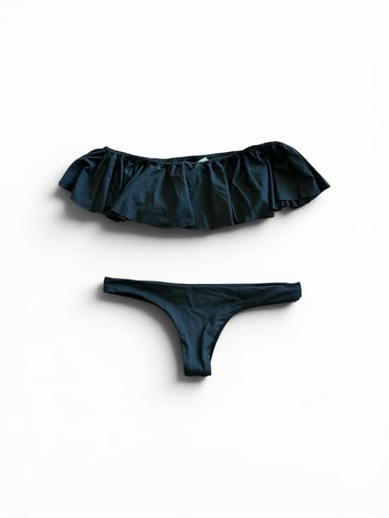 NWOT L*Space Hey Girl Itsy bikini set black small - Thumbnail 5