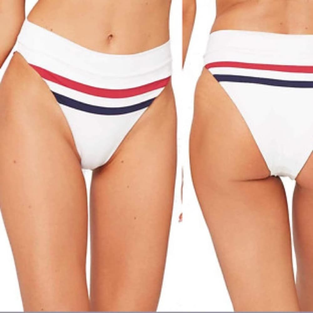 NWOT L*Space Wilson bikini bottoms white - Thumbnail 4