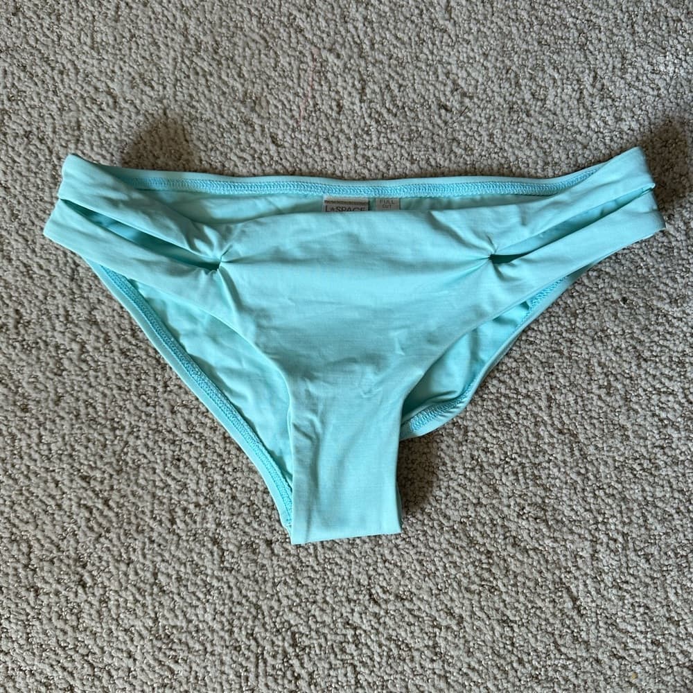 NWOT L*Space bikini bottoms sea foam