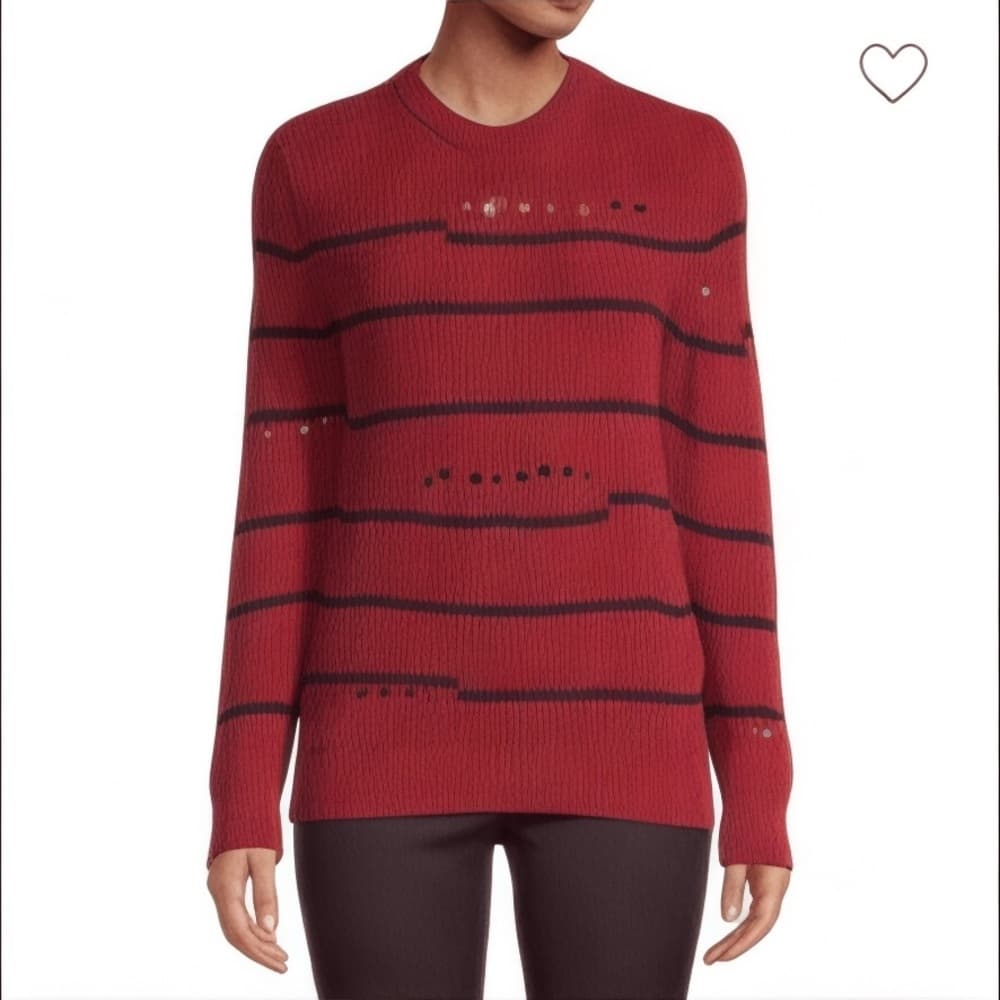 Iro Paris Cleon distressed wool alpaca sweater - Thumbnail 5