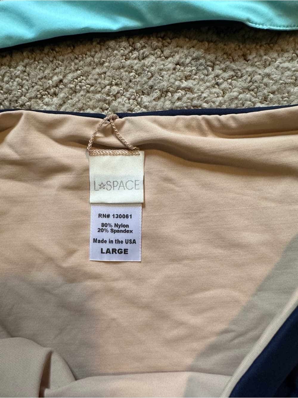 NWOT L*Space Chloe Low down bikini set large - Thumbnail 2