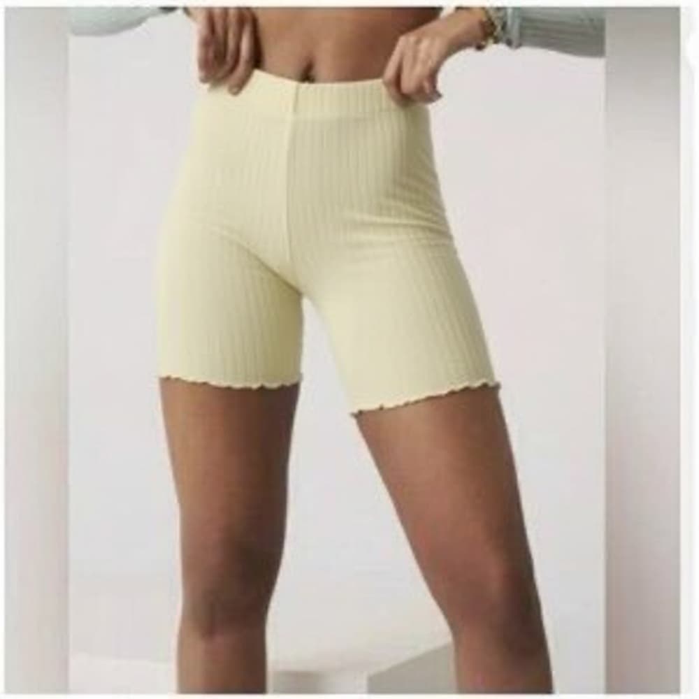 NWT Tropic of C Adagio shorts cream small - Thumbnail 4