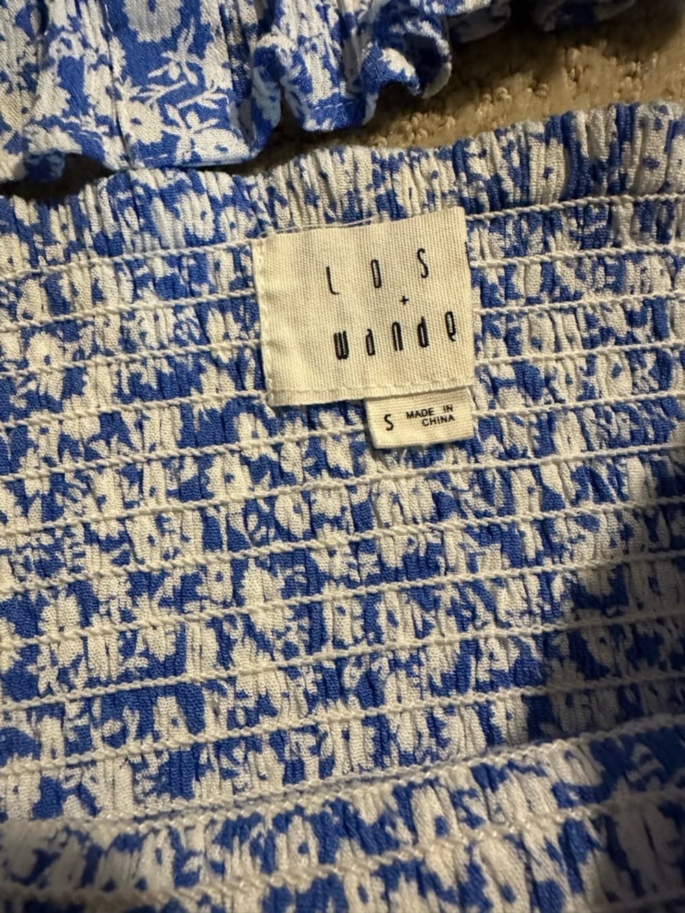 Lost and Wander Pick me skirt set blue white - Thumbnail 2