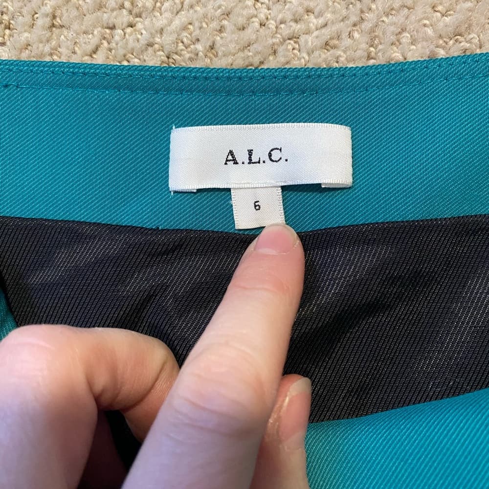 ALC Rylee mini skirt Jade - Thumbnail 2