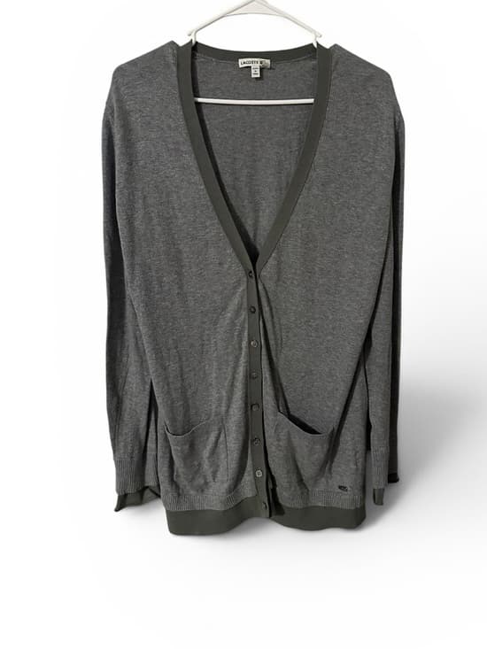 Lacoste button front cardigan - Thumbnail 5