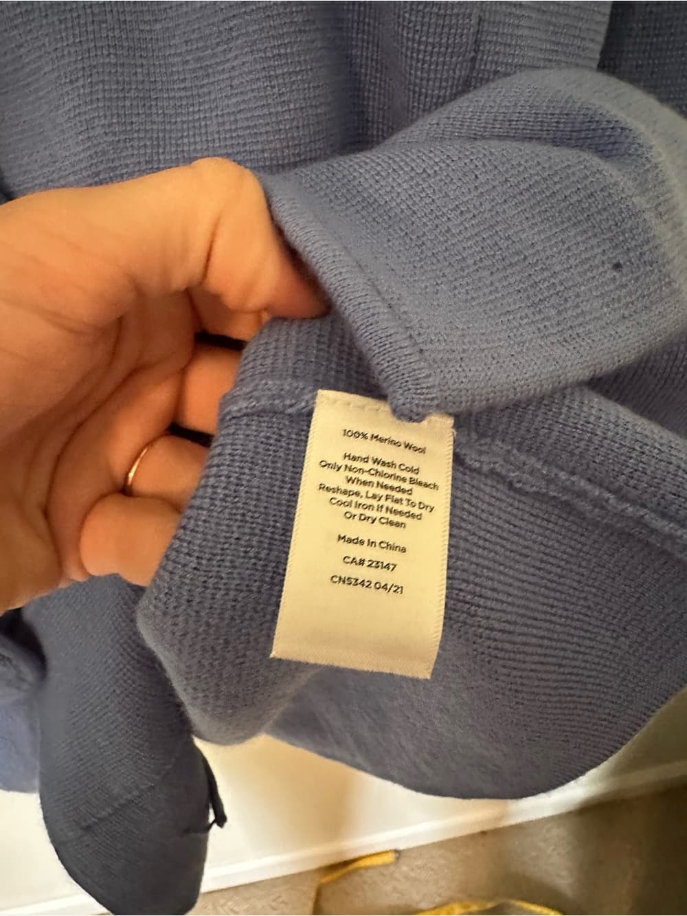 NWT Talbots 100% merino wool blazer blue 1X - Thumbnail 4
