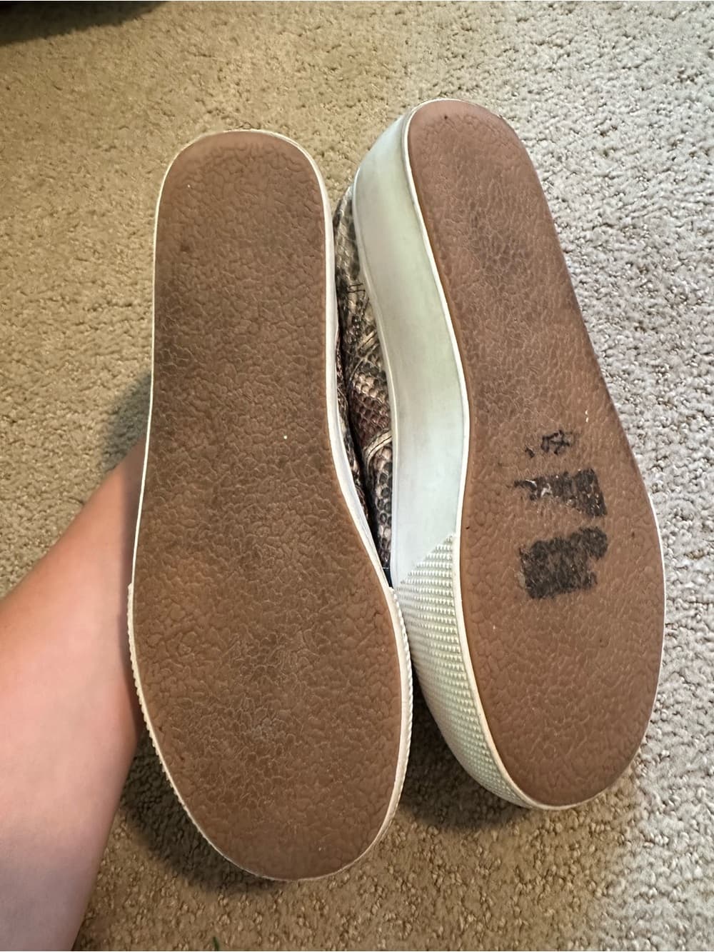 Steve Madden Emmy snakeskin platform sneakers - Thumbnail 6