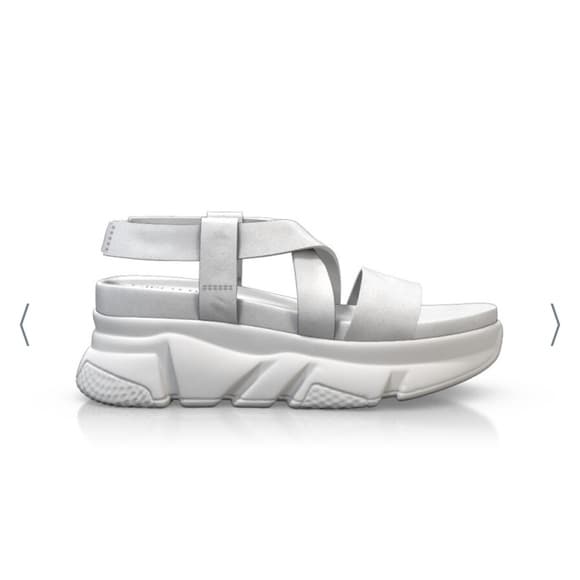 Girotti CHUNKY SOLE SANDALS 65398 white - Thumbnail 8
