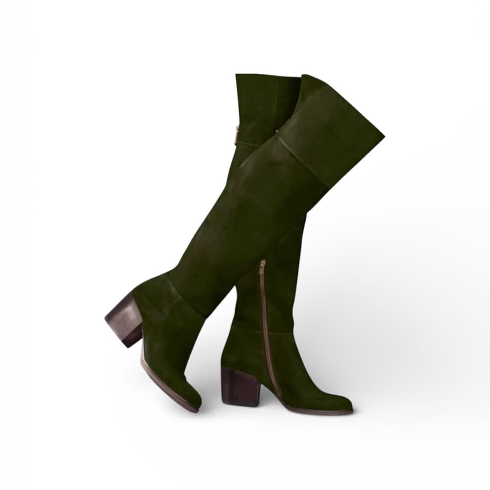 Steve Madden Orabella over the knee leather boots - Thumbnail 5