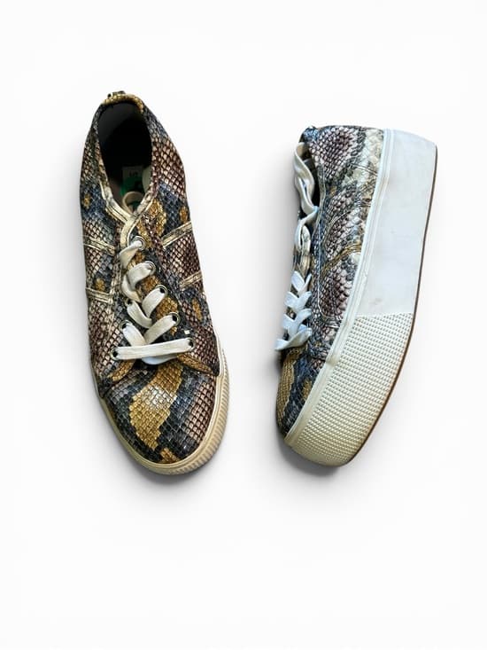 Steve Madden Emmy snakeskin platform sneakers - Thumbnail 8