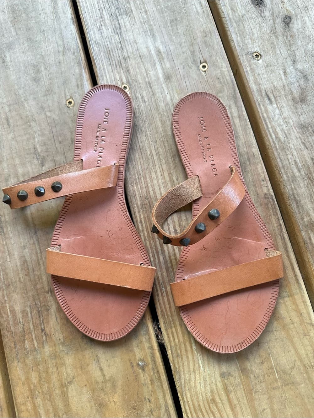Joie A La Plage Grenada studded sandals leather - Thumbnail 3