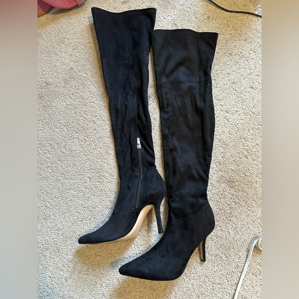 Marc Fisher Tiago over the knee boots black