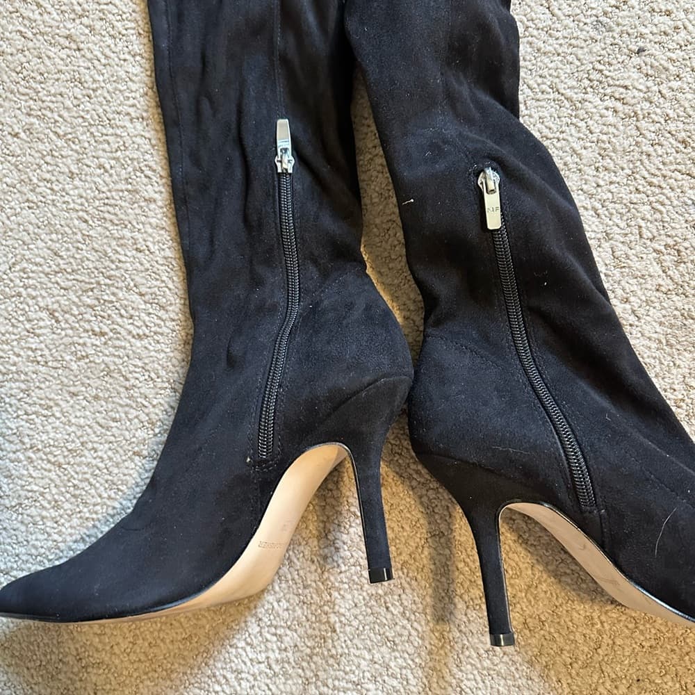Marc Fisher Tiago over the knee boots black - Thumbnail 2