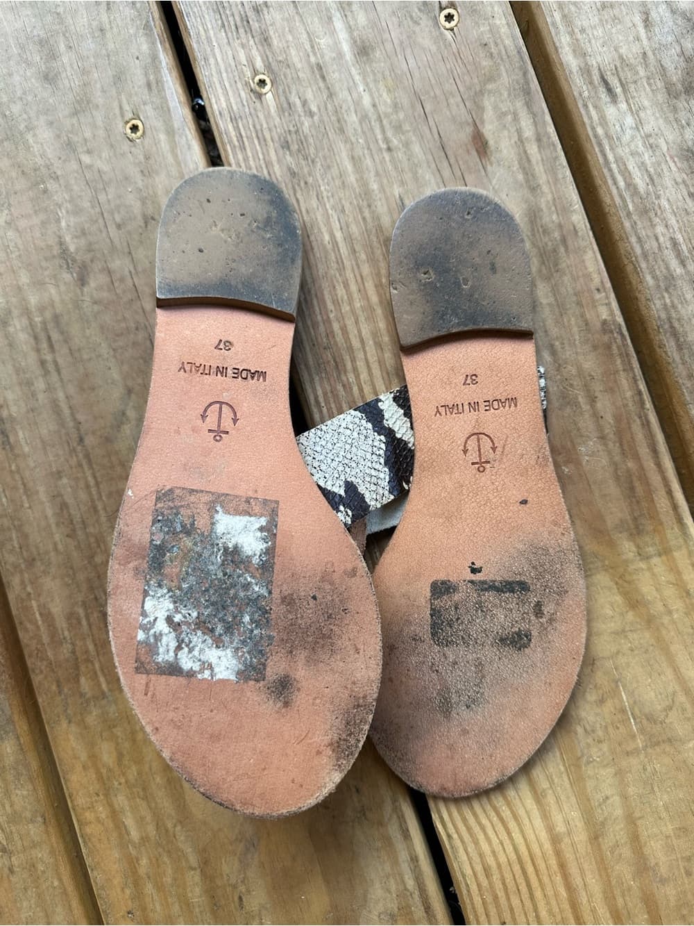 Joie A La Plage leather thong sandals - Thumbnail 3