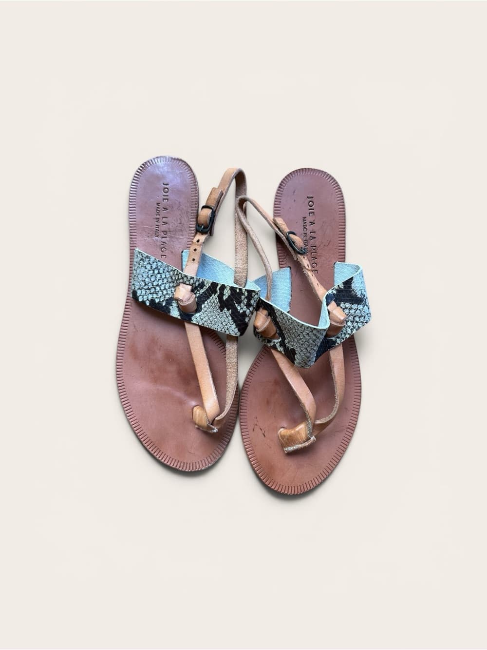 Joie leather sling back sandals - Thumbnail 4